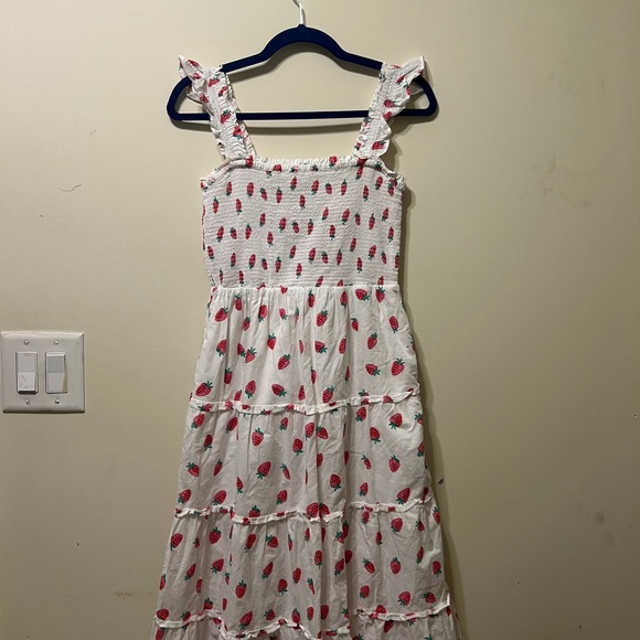 Jcrew strawberry dress - Picture 5 of 6
